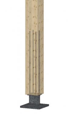 Gewindestange einleimen 02